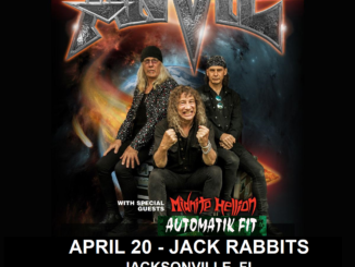 Anvil show at Jack Rabbits Jacksonville - Midnite Hellion + Automatik Fit